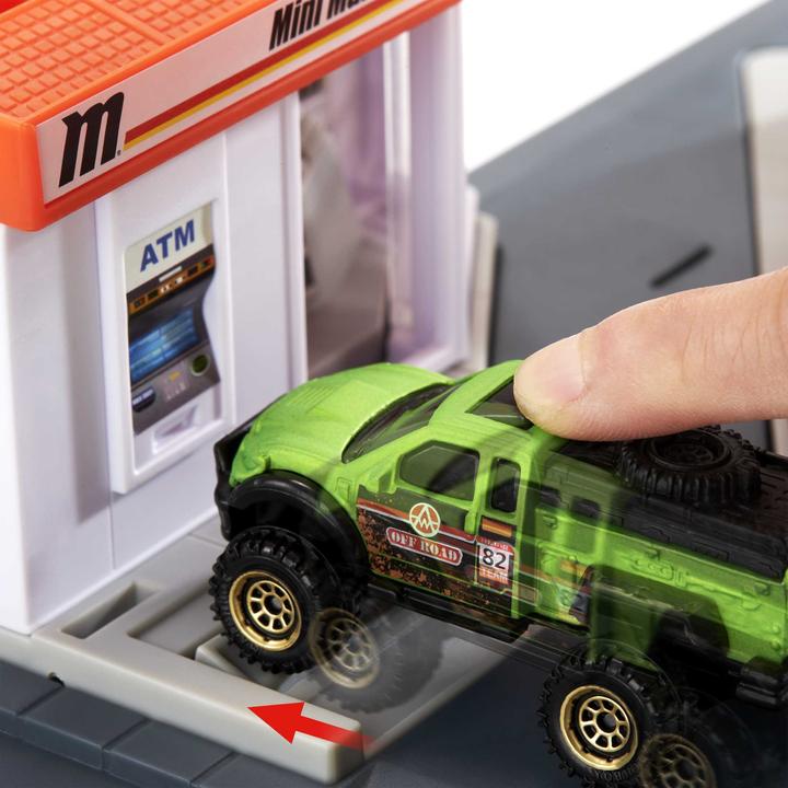 Image du produit Matchbox Playset Station Essence - Circuit / Petite Voiture - Dès 3 ans