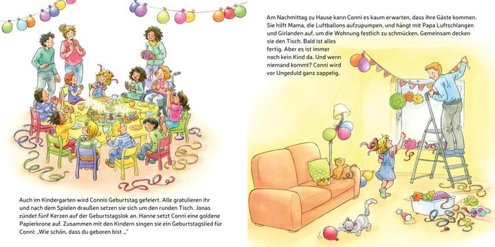 Produktbild LESEMAUS: Conni hat Geburtstag (Deutsch, Liane Schneider, Janina Görrissen, 2024)