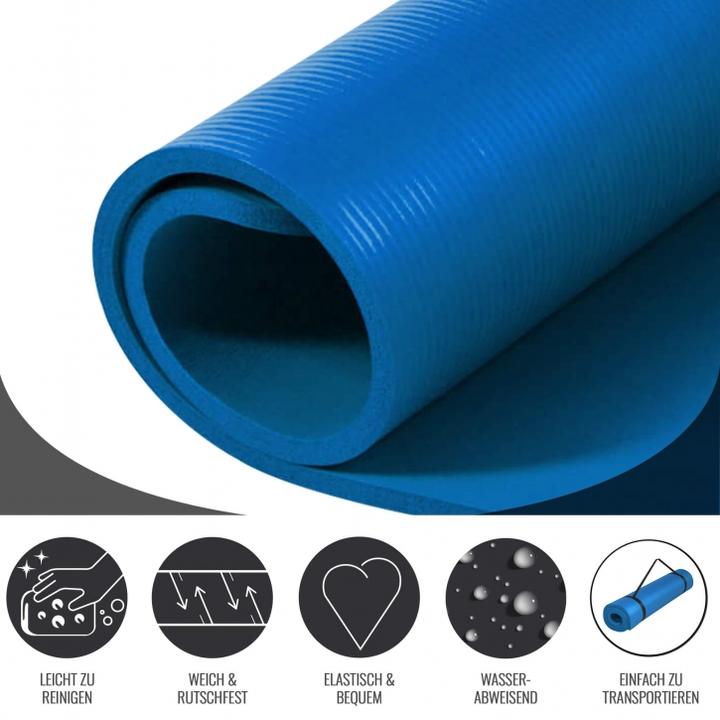 Produktbild Gorilla Sports Yogamatte (15 mm)