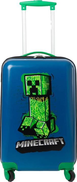 Actual product image Minecraft 4 Wheeled Cabin Bag