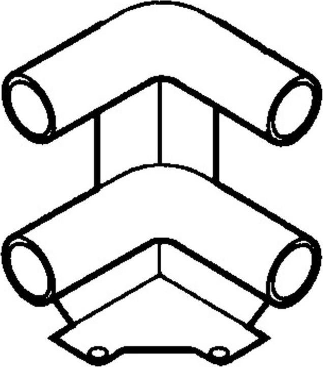 Blum Pièce d'angle de rayon MOVENTO, tablette coulissante
