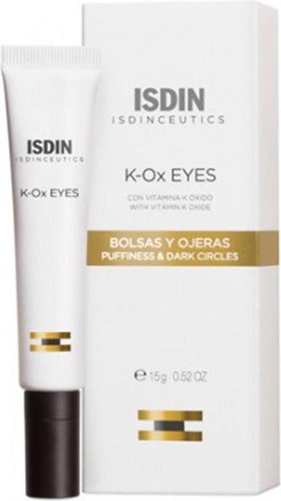 Image du produit Urgo Isdin, Isdutics K Ox Eye Cream à la vitamine K oxydée, 15g (Crème, 15 ml, Jour + nuit)