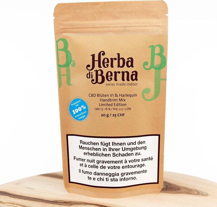 Produktbild Herba di Berna V1 & Harlequin Indoor Handtrim Mix (50 g, Indoor)