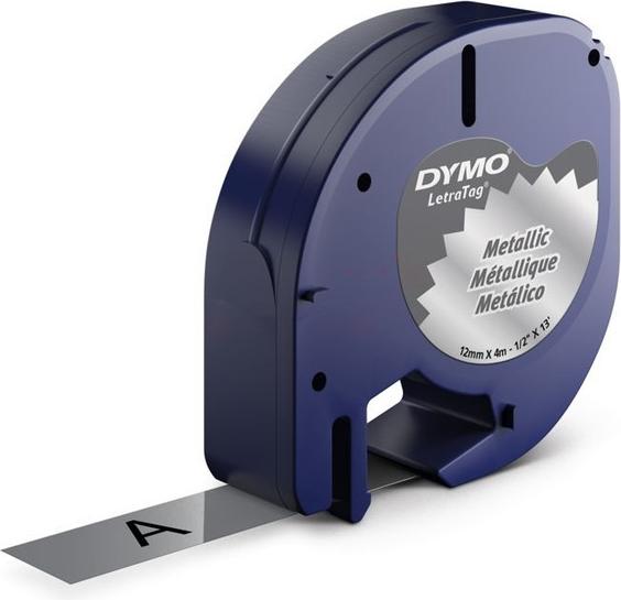 Actual product image Dymo LetraTAG writing volume S0721750 (1.20 cm, Silver)