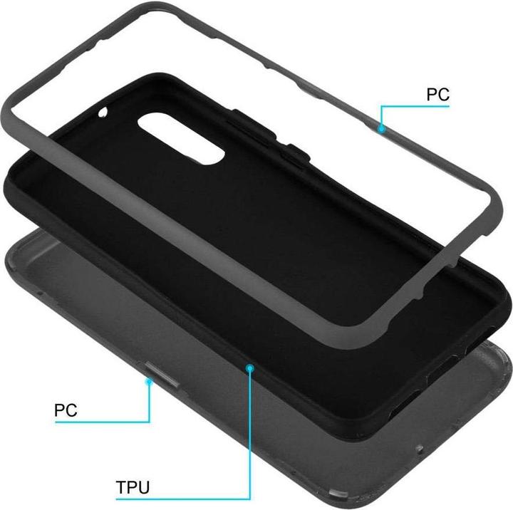 Actual product image Cadorabo Hybrid 3-in-1 (3-piece) Cover (Cubot P20)