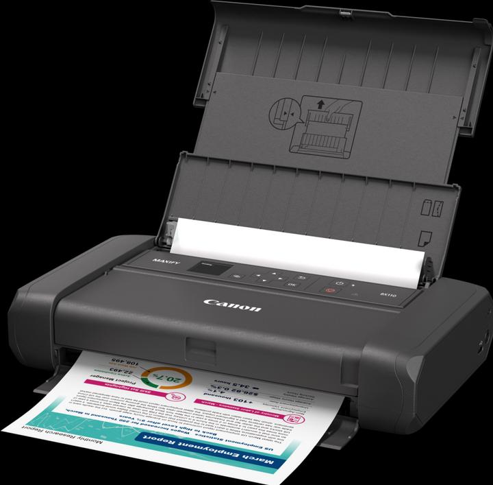 Image du produit Canon Maxify BX 110 avec batterie (Encre, Couleur)