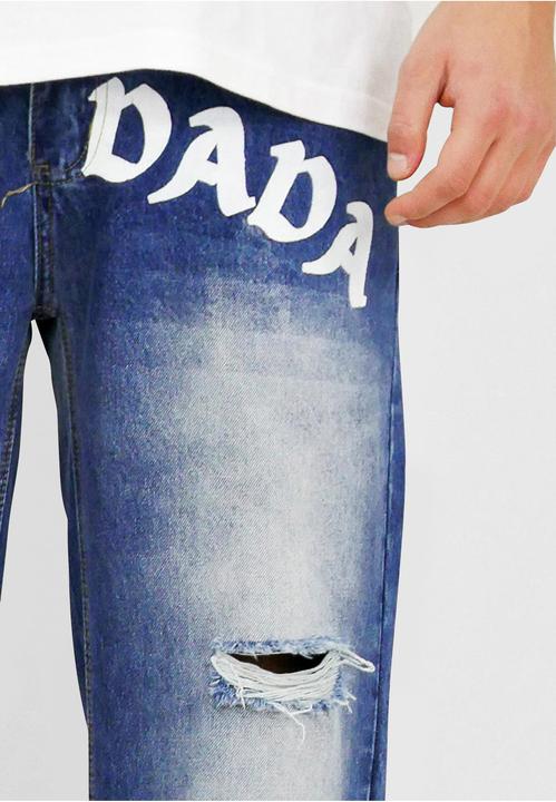 Produktbild Dada Supreme Front Logo Destroyed Loose Fit Jeans - 179927 (36)