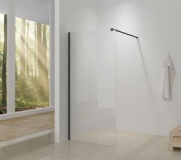 Image du produit Masterjero PAROI DE DOUCHE VERRE116X195CM 8MM NOIR