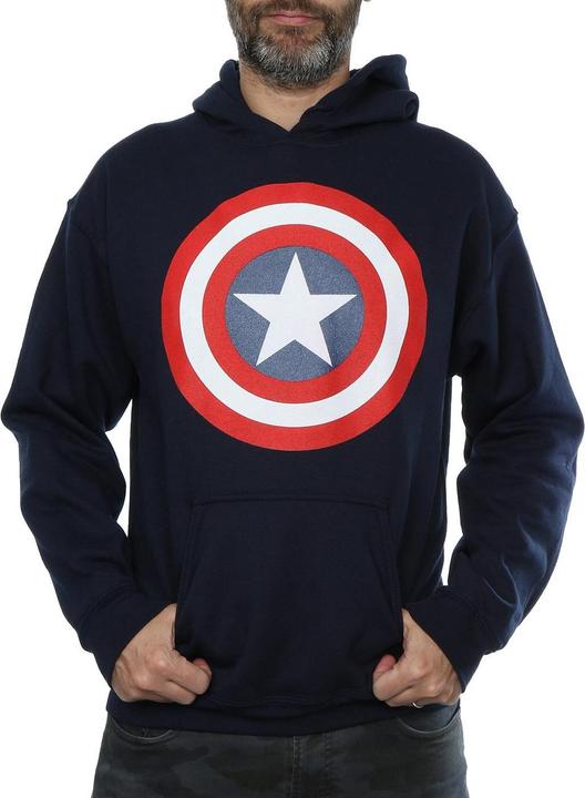 Produktbild Captain America Shield Kapuzenpullover (L)