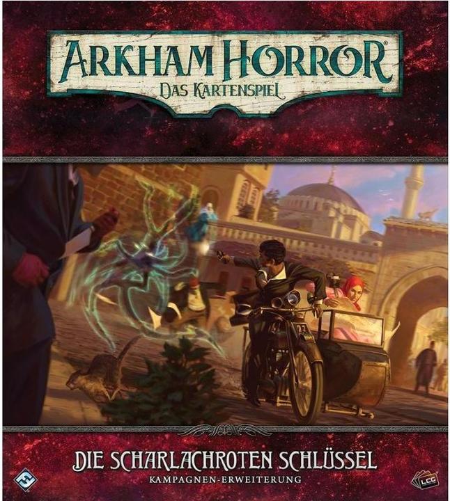 Produktbild FFG FFGD1170 - Arkham Horror: Die scharlachroten Schlüssel, Kartenspiel (DE Kampagnen-Erweiterung) (Deutsch)