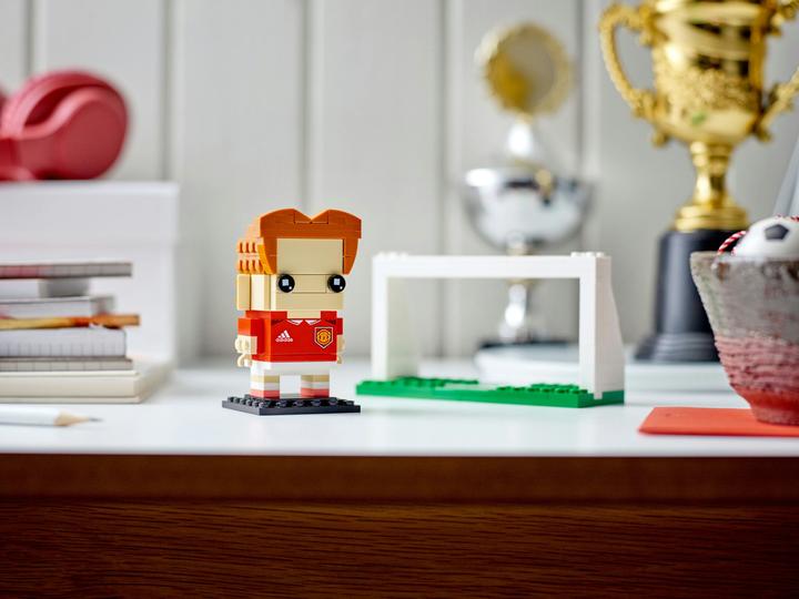 Actual product image LEGO 40541 BrickHeadz Manchester United - Go Brick Me (40541, LEGO Brickheadz)
