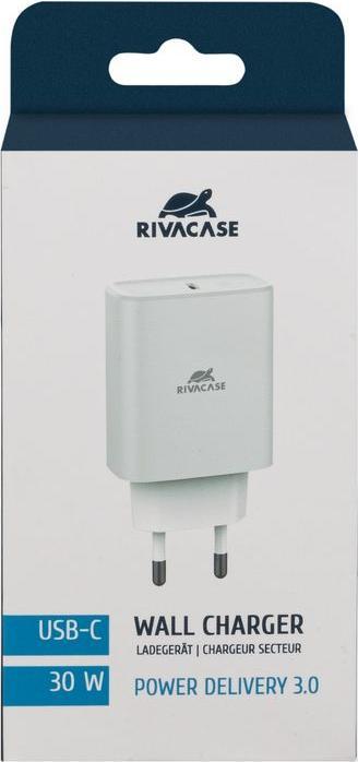Image du produit Rivacase MOBILE CHARGER WALL/WHITE PS4193 (30 W)