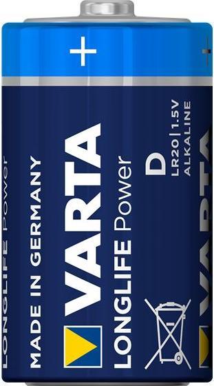 Produktbild Varta Longlife Power (4 Stk., D, 16500 mAh)
