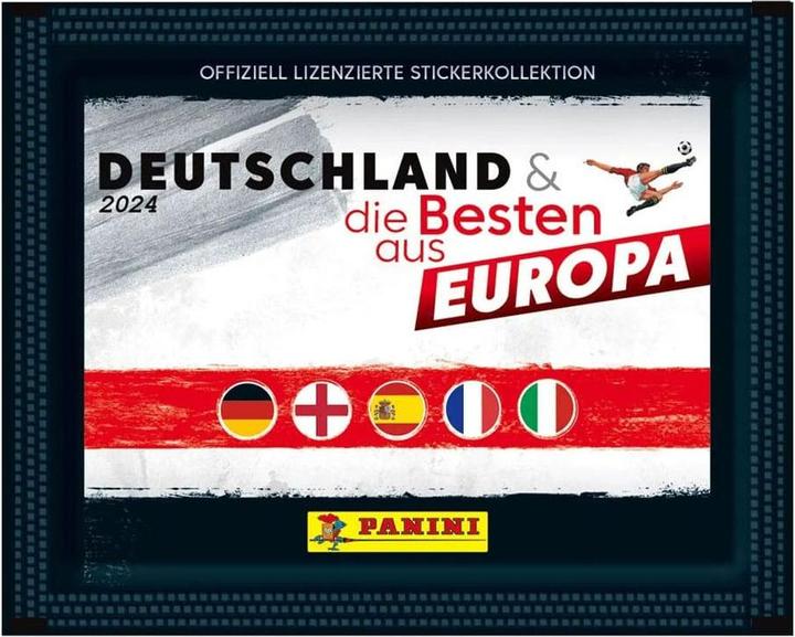 Actual product image Panini DFB Deutschland 2024 und die Besten aus Europa Sticker Collection Display (50) *German Version* (German)