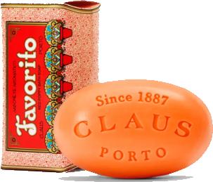 Claus porto Favorito Red Poppy Soap (Hartseife)
