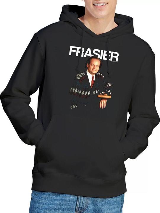 Immagine prodotto Cheers Felpa con Cappuccio Frasier Crane Uomo (S)