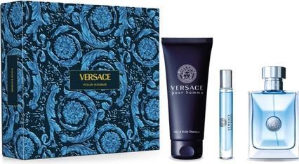 Versace Pour Homme SET EDT 100 ml + Miniature EDT 10 ml + Shower Gel 150 ml 100ml (Parfum set)
