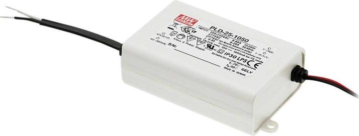 Produktbild MeanWell MEAN WELL PLD-25-1400, 25,2 W, 90  295 V, 47  63 Hz, 0.6, 0.3 A, 1,4 A, 18 V