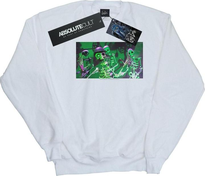 Corpse Bride Mr Bone Jangles Sweatshirt Jungen (128)
