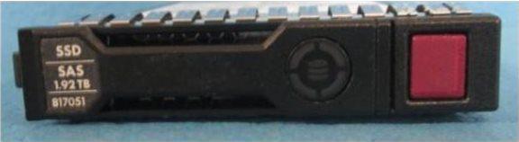 Actual product image HPE SSD 1.92TB Hot-Plug SAS (1920 GB, 2.5")