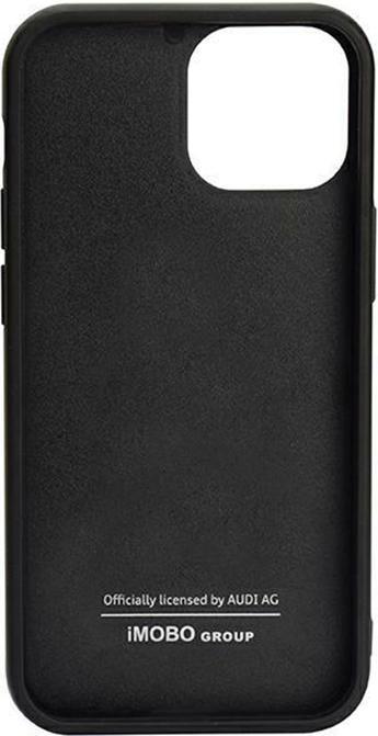 Produktbild Audi Carbon Fiber Stripe iPhone 12/12 Pro 6.1" czarny/black hardcase AUS-TPUPCIP12P-R8/D1-BK (Apple iPhone 12, Apple iPhone 12 Pro)