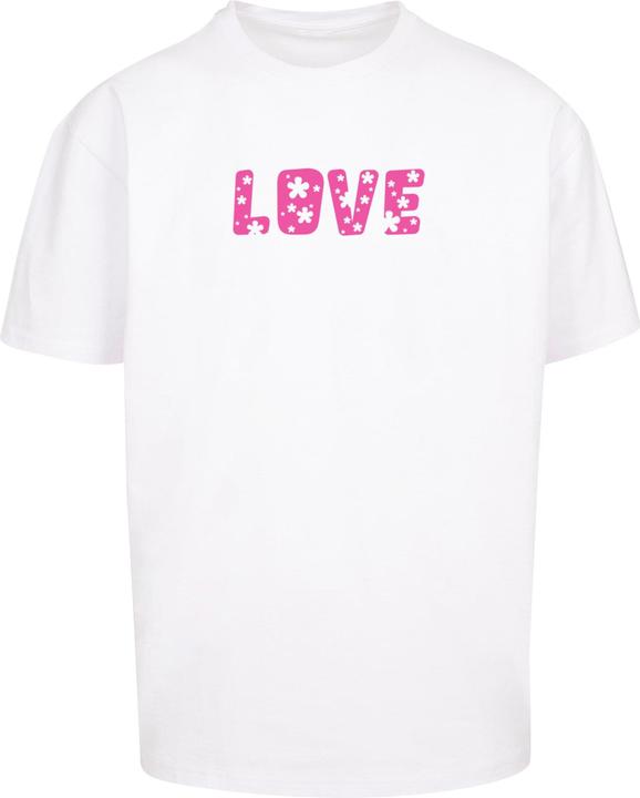 Immagine prodotto Merchcode Valentines Day - Maglietta oversize Flowers Love Heavy - 117153 (L)