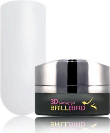 BrillBird 3D Forming Gel Weiss-3ml (Weiss, Gel-Effekt Nagellack)