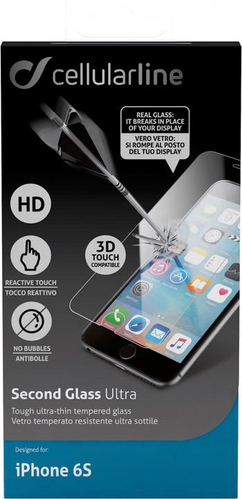 Actual product image Cellularline Second Glass Ultra (1 Piece)