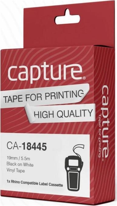 Produktbild Capture 19mm x 5.5m Black on White (1.90 cm)