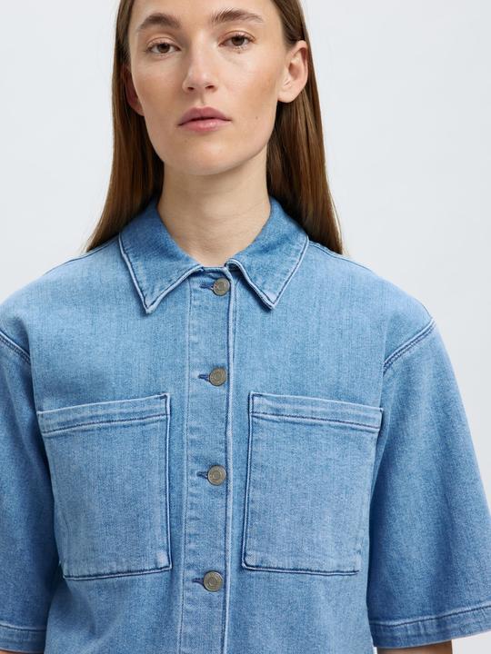 Immagine prodotto Selected Femme Denim Kurzarmhemd (40)