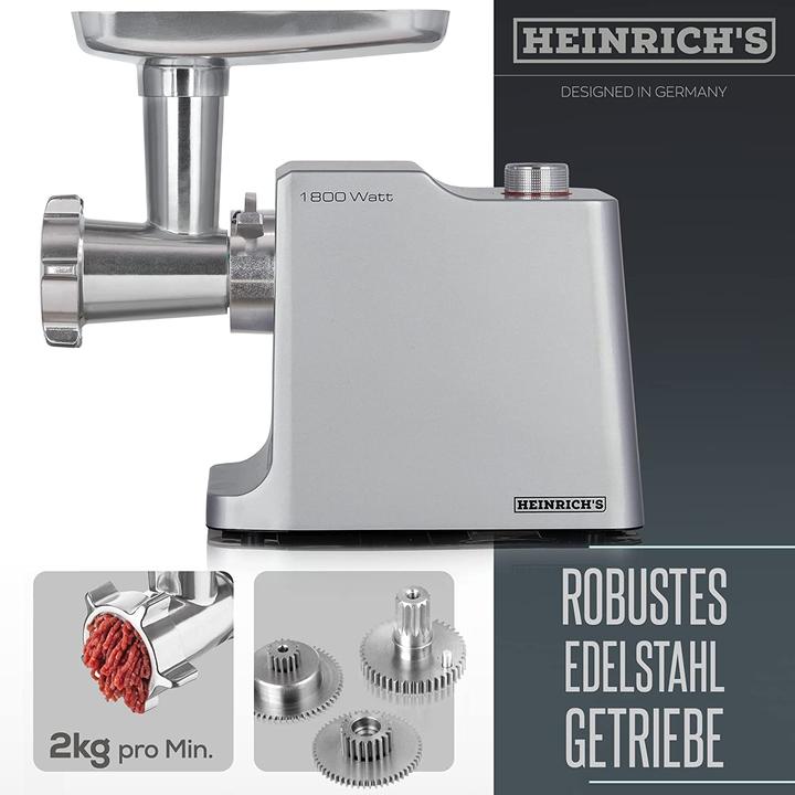 Image du produit Heinrich´s Fleischwolf & Wurstmaschine