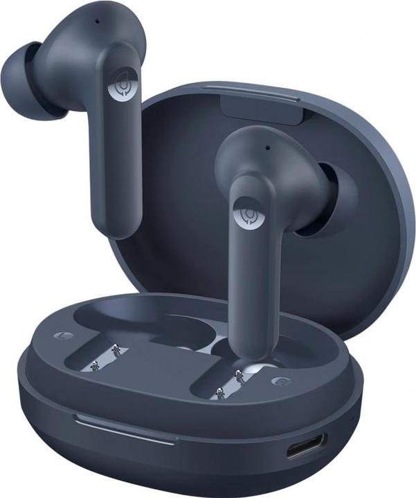Actual product image Haylou MoriPods T78 Bluetooth Earphones, BT 5.2, ANC, True Wireless Blue EU (ANC, Wireless)
