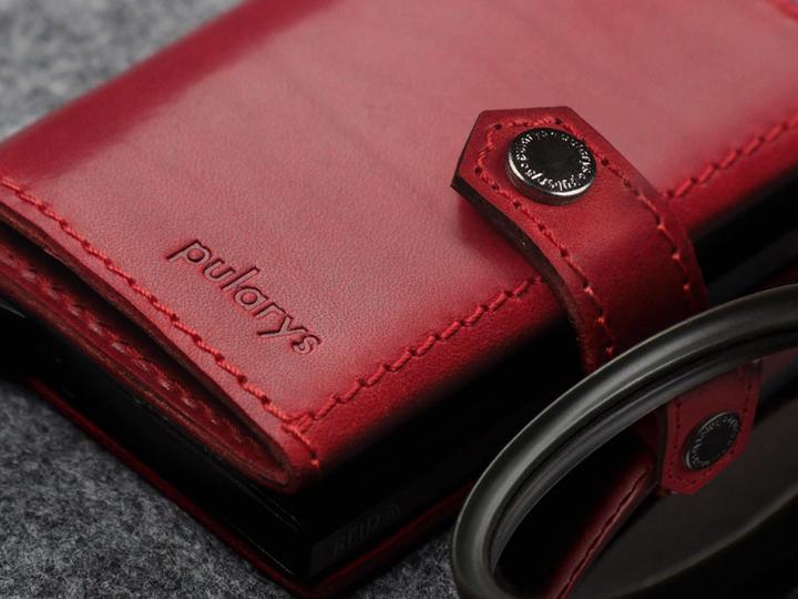 Actual product image Pularys Wallet HIKER MAX credit card holder