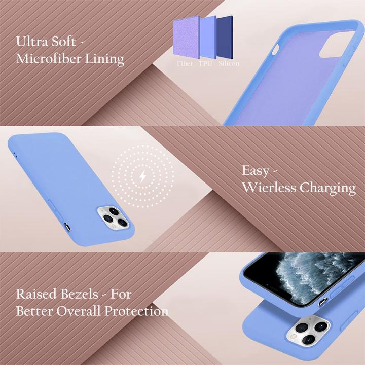 Immagine prodotto Cadorabo Copertura della cassa del silicone liquido TPU (Apple iPhone 11 Pro)