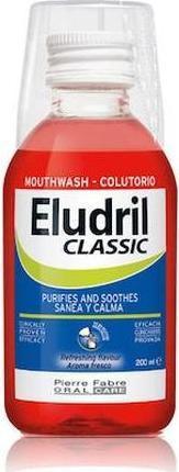 Immagine prodotto Eludril Colluttorio Elgydium Classic 200ml per la protezione delle gengive (200 ml, Collutorio)