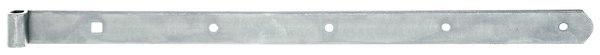 Actual product image GAH Shutter strap length 500 x 10 x 30 mm thickness 3 mm steel galvanised yellow Ø 10 mm rounded