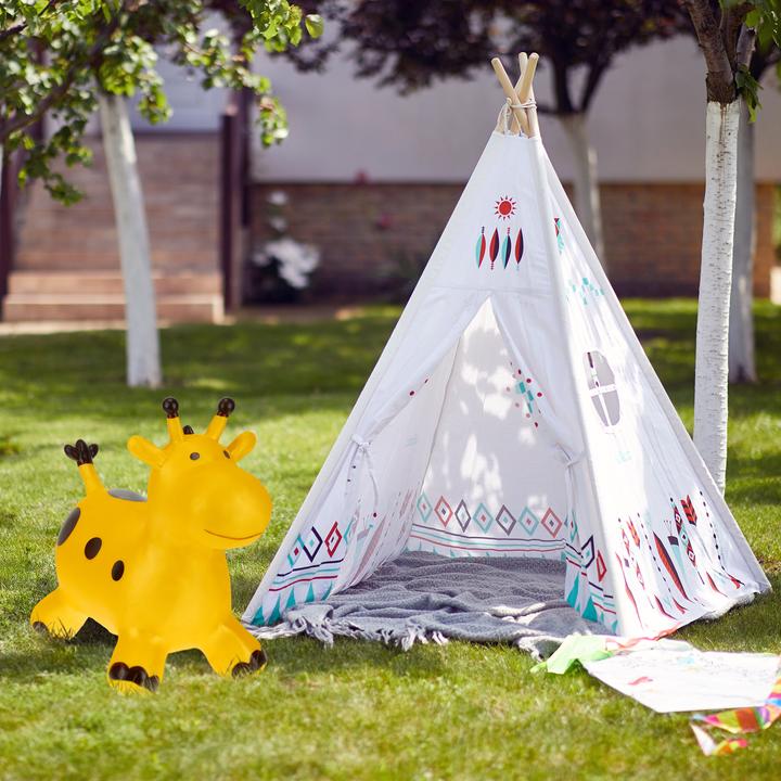 Actual product image Relaxdays Bouncy animal Giraffe