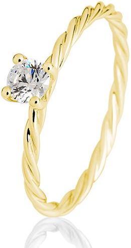 Breuning Verlobungsring Kordel (57, 585/14 K Gold)