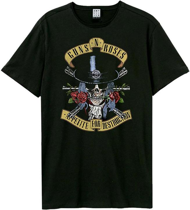 Amplified Top Hat Skull Tshirt (S)