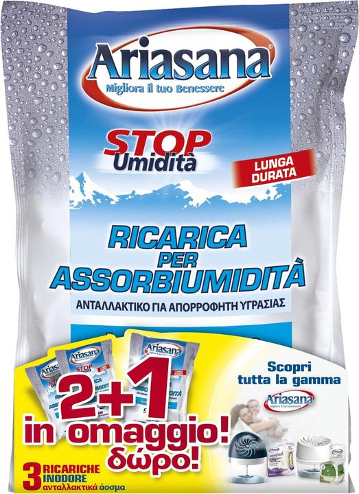 Produktbild Henkel Ariasana Ricarica Inodore 2+1 Beutel 450g