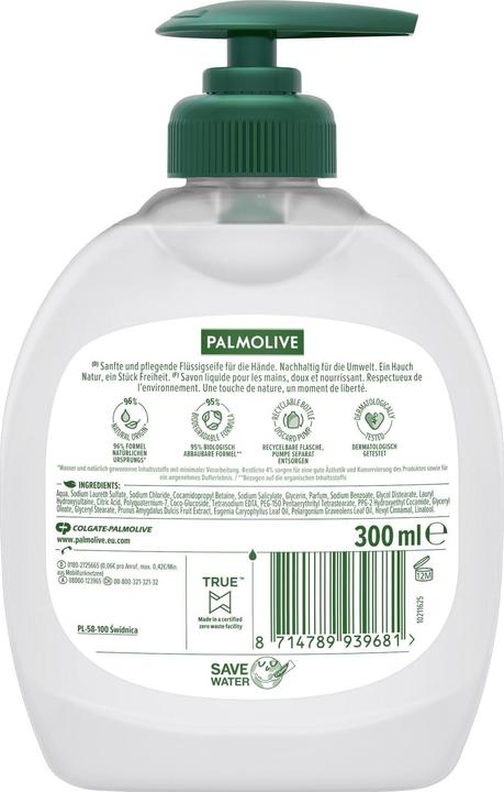 Produktbild Palmolive Naturals Milch & Mandel (Flüssigseife, 300 ml)
