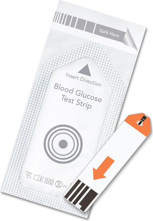 Actual product image Beurer GL 445050 evo test strips individually packed (Test strips)