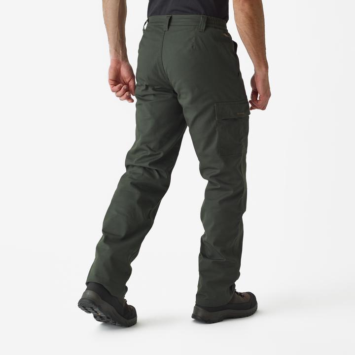 Produktbild Solognac Hose 100 Cargo warm grün (S)
