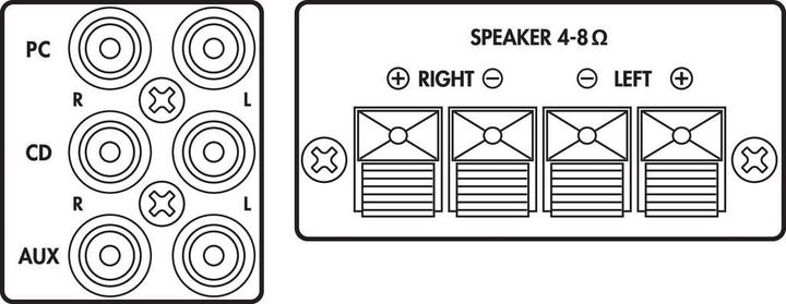 Actual product image Monacor SA-100 (Amplifier)