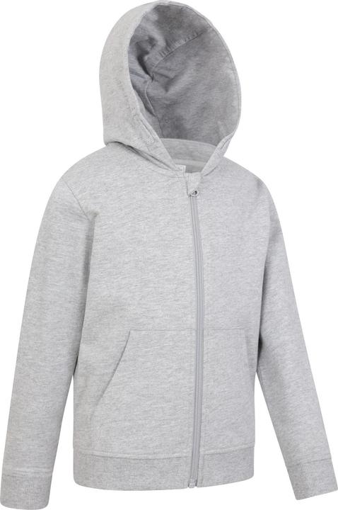 Immagine prodotto Mountain Warehouse Essentials Felpa con Cappuccio e Zip Intera Bambini (98)