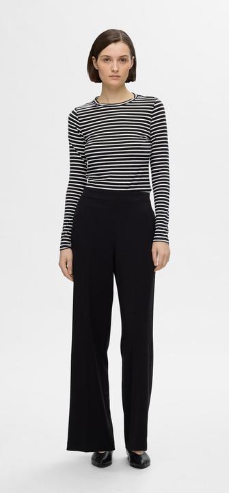 Produktbild Selected Femme Gestreiftes Oberteil mit langen Ärmeln (XL)