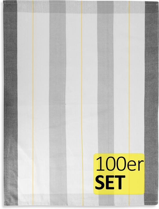 Actual product image Aspero 100 cotton tea towels (55 x 75 cm)