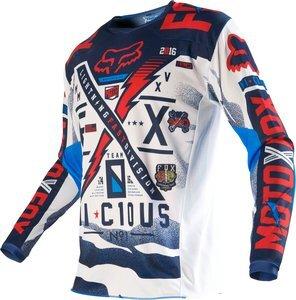 Immagine prodotto Fox Maglia 180 Vicious Blu-Bianco (XXL)