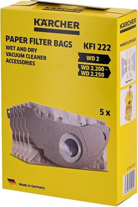 Produktbild Kärcher Papierfilterbeutel