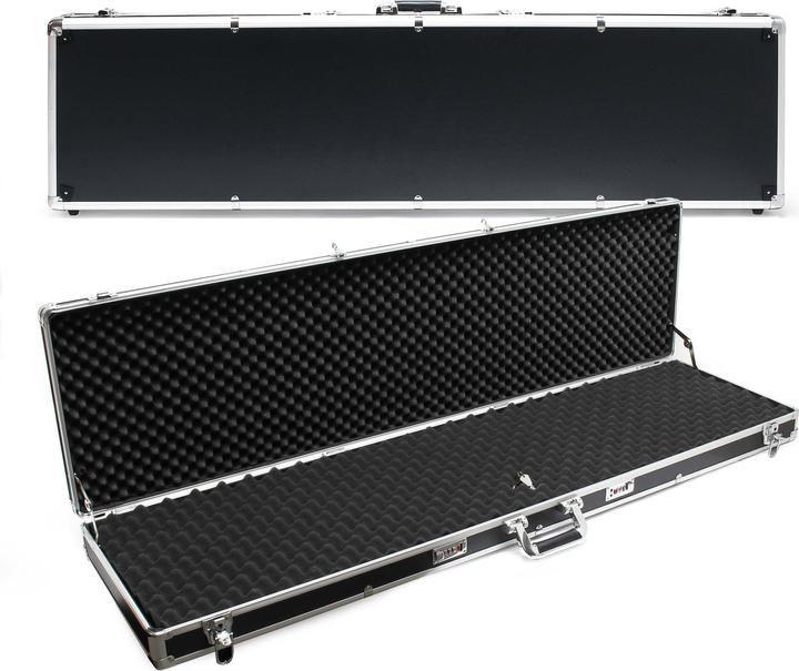 Produktbild Wiltec Waffenkoffer verschliessbar 134x36x11cm Gewehrkoffer Pistolenkoffer